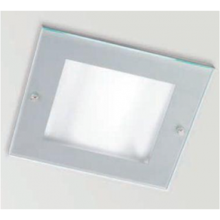 TR2 Светильник встроенный на 2 лампы квадрат 2x26W G24q-3